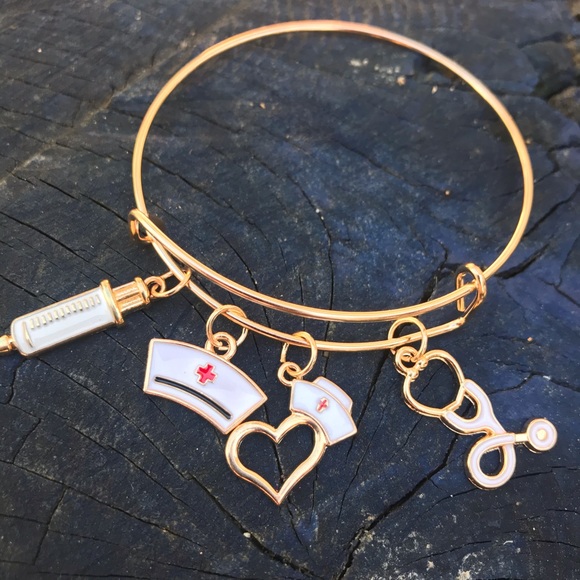 Nurse/doctor charms bracelet - Picture 8 of 8